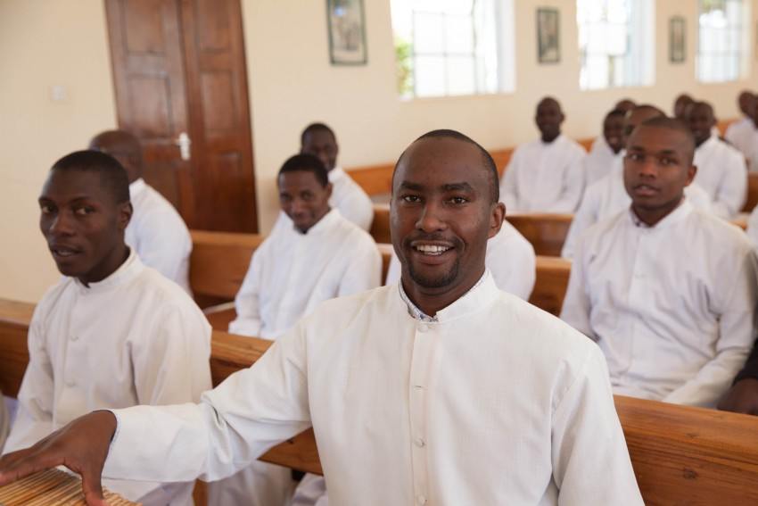Seminarian, Kenya, Christ the King Seminary, Nyeri, John Baptist, Mass