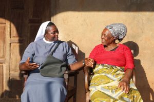 A Sister in Cameroon visits the community