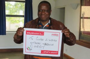 Local Secretary holding a personal mission