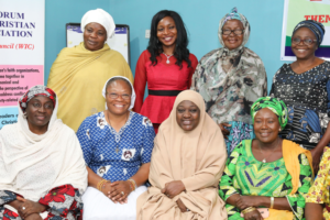 Hajiya with colleagues from the WIC