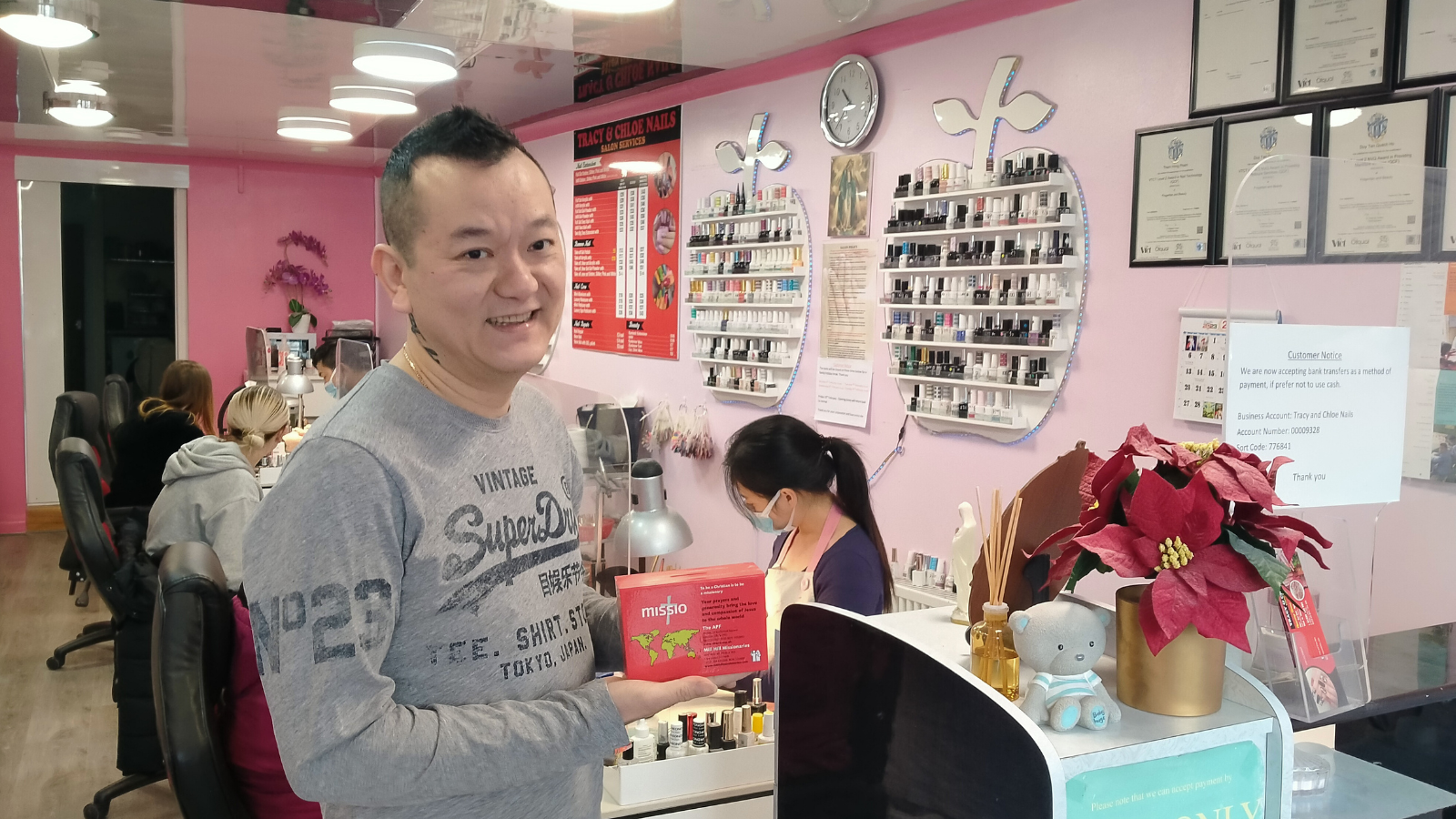 Faith and fabulous nails: Our brilliant supporters!