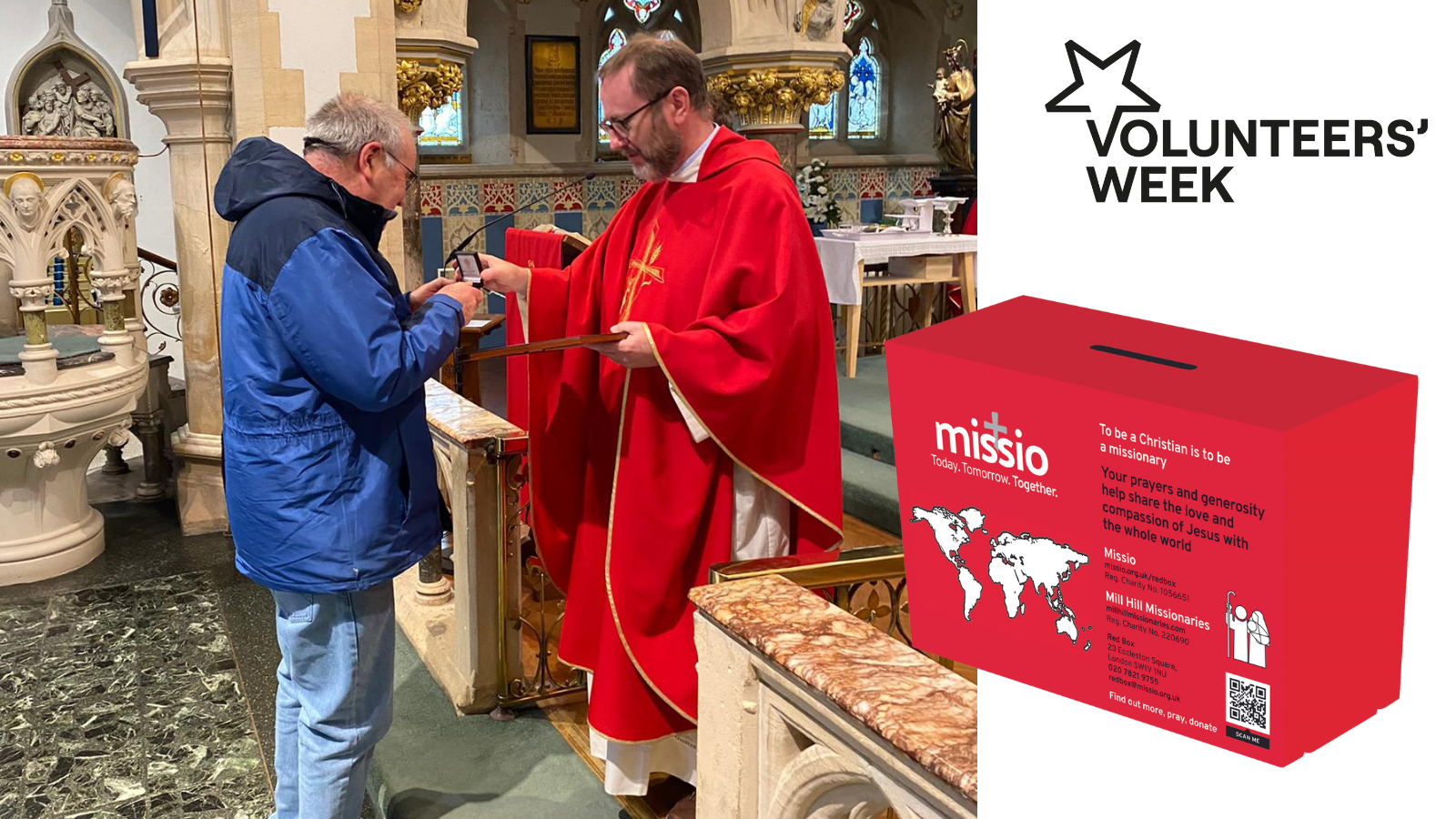 Celebrating volunteers: a special award for Dennis!