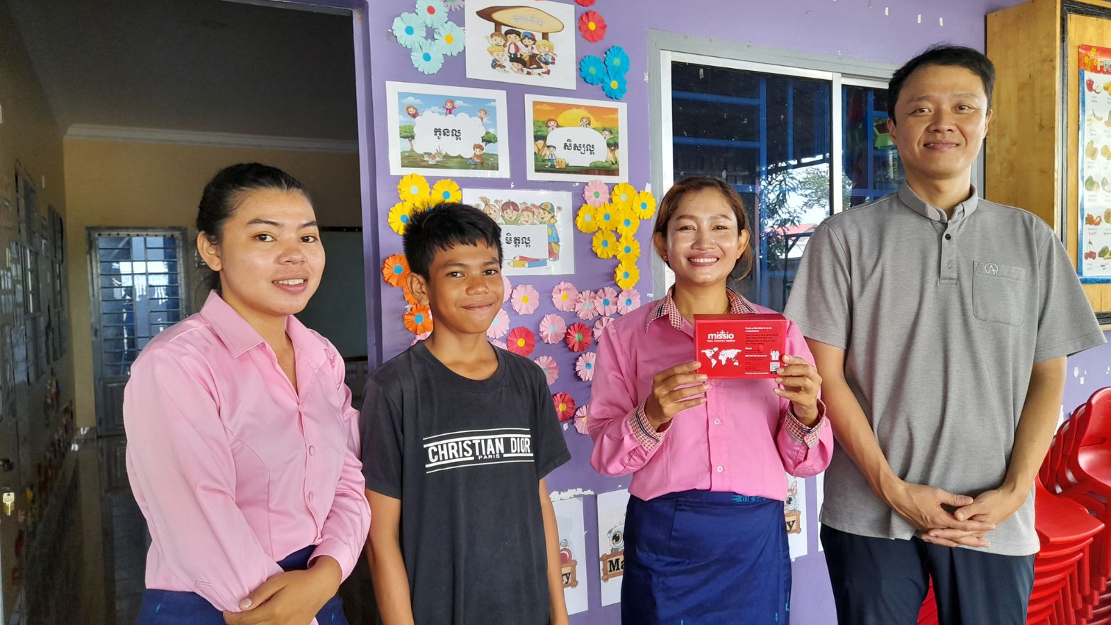 Signs of hope: Choum’s mission of education in Cambodia