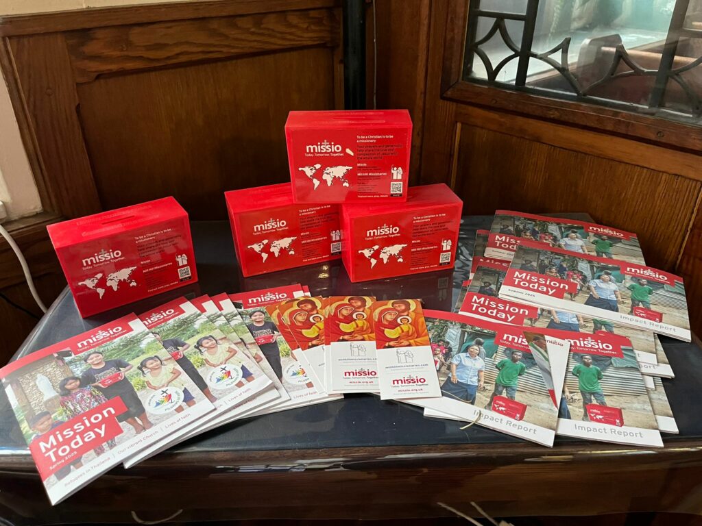 Cardiff/Menevia Mission Mass - display