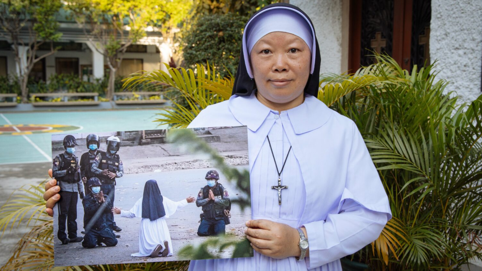 ‘If you have to kill, shoot me!’